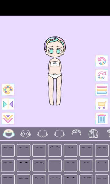 粉彩女孩原版