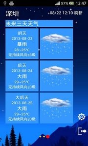 天气预报