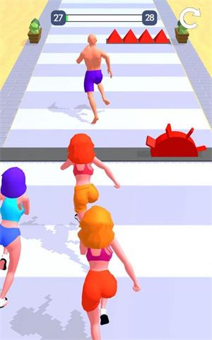 打耳光恶作剧跑酷  