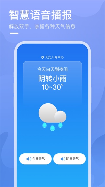 细雨天气