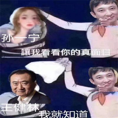 孙一宁与王思聪表情包