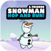 雪人跳跃跑