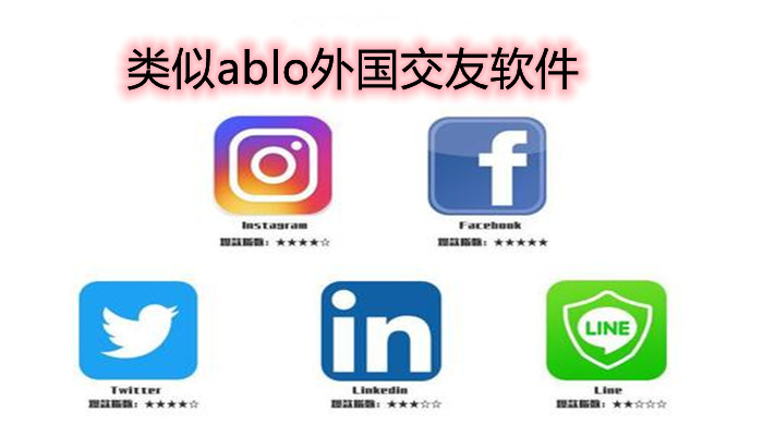 类似ablo外国社交交友的软件推荐