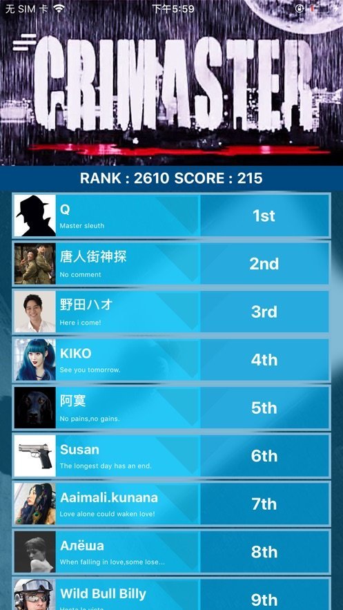 犯罪大师神秘的地址 