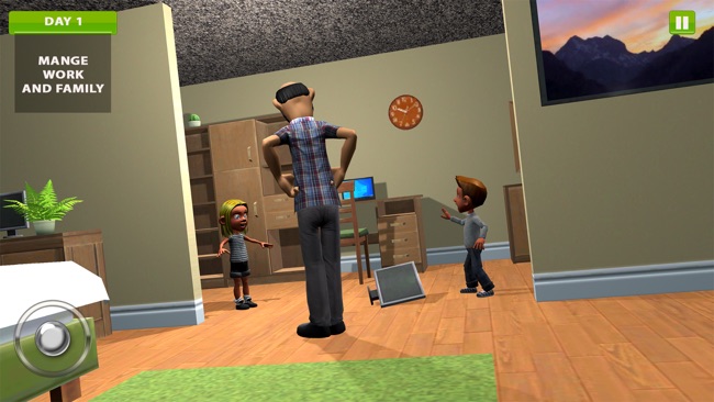 在家工作模拟‪器