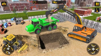 Heavy construction simulator