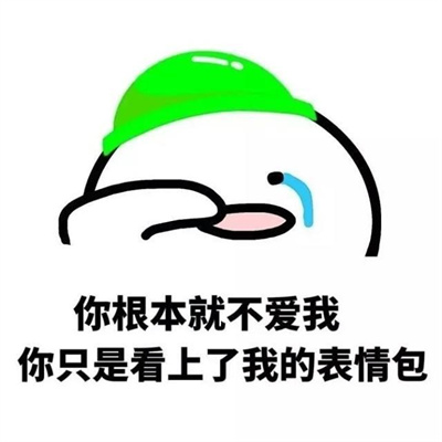 原来你只是看上我的表情包了