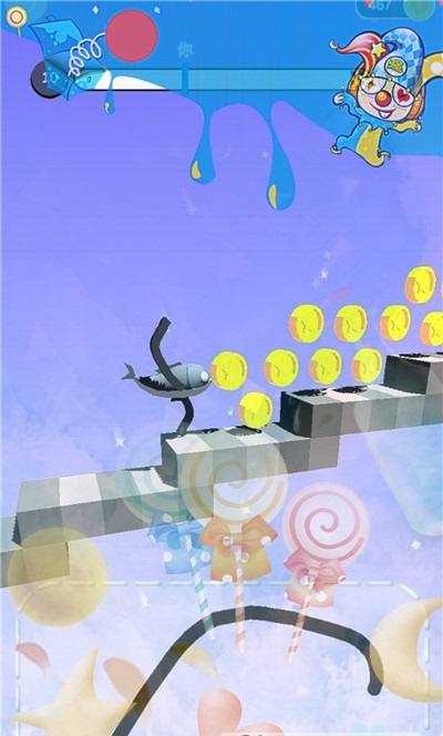 开心起点绘制跑