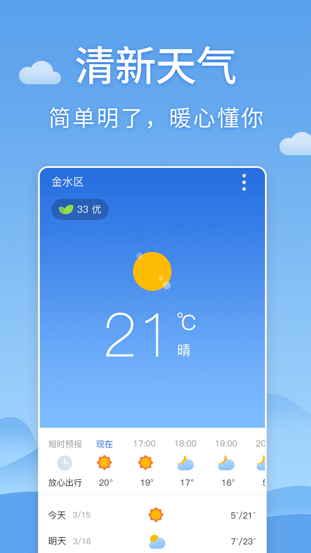 时雨天气