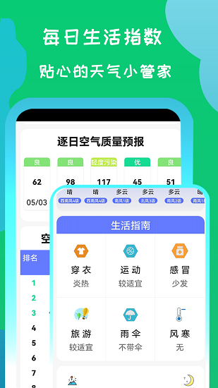 简天气app