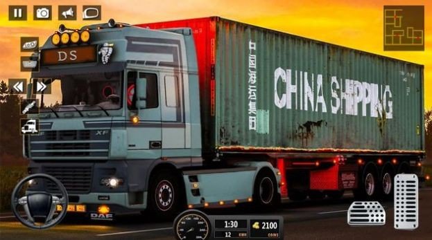 现代卡车模拟器游戏3D(Modern Truck Simulator Game 3D)