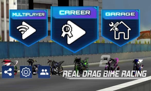 真正的飙车比赛2(Real Drag Bike Racing 2 Multiplayer)