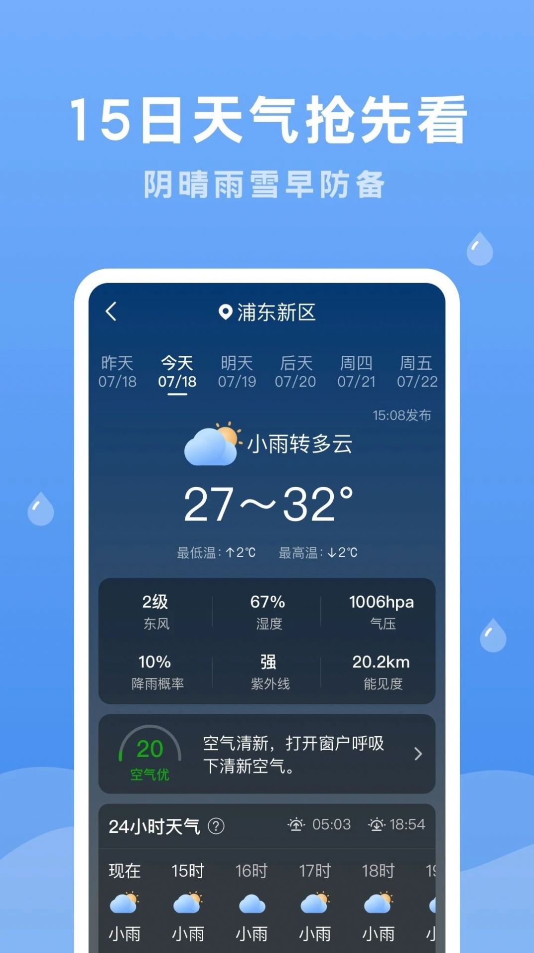 润雨天气